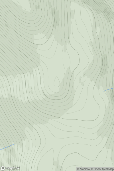 Thumbnail image for Little Cairngorm showing contour plot for surrounding peak
