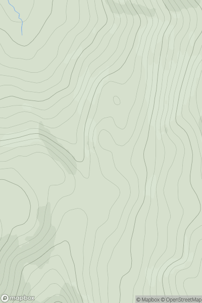 Thumbnail image for Tom a' Mhoraire showing contour plot for surrounding peak