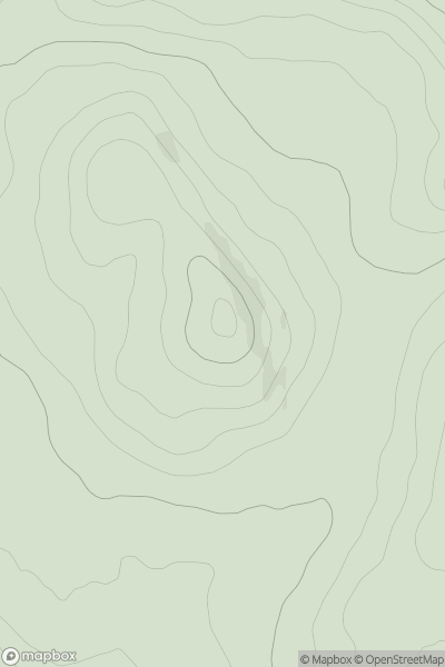 Thumbnail image for Elrick More showing contour plot for surrounding peak