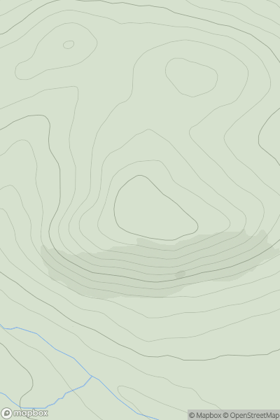 Thumbnail image for Formal Hill showing contour plot for surrounding peak