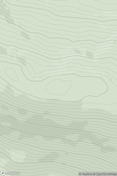 Thumbnail image for Beinn an Fhogharaidh showing contour plot for surrounding peak