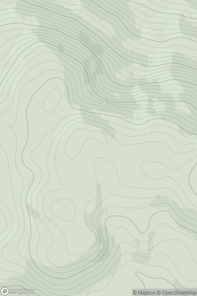 Thumbnail image for Stob an Lochain showing contour plot for surrounding peak