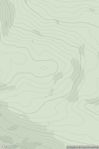 Thumbnail image for Creag Innich showing contour plot for surrounding peak