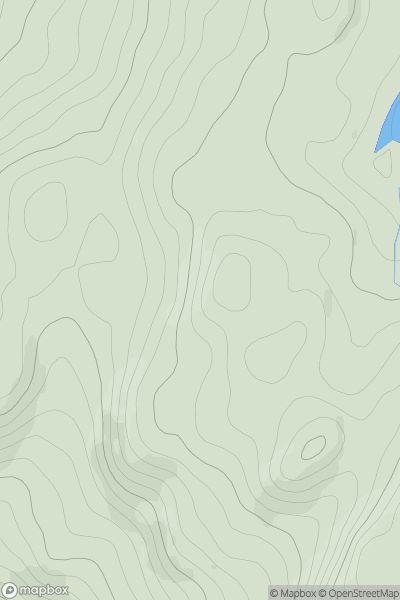 Thumbnail image for Sgiath Mhor showing contour plot for surrounding peak