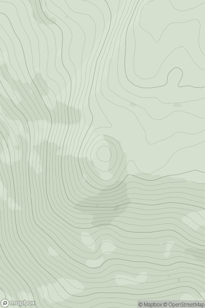 Thumbnail image for Stron Lochie showing contour plot for surrounding peak