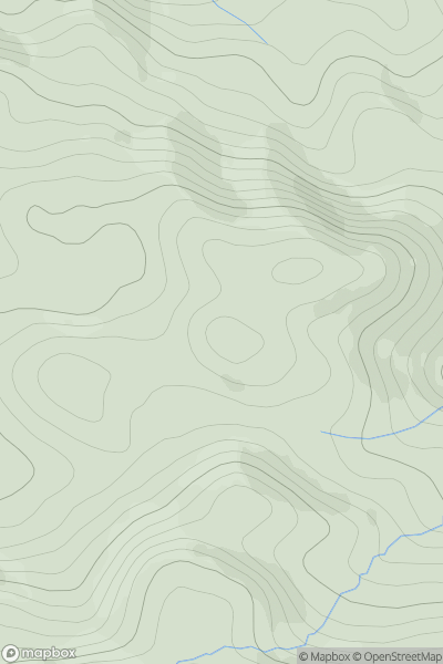 Thumbnail image for Creagan Geur showing contour plot for surrounding peak