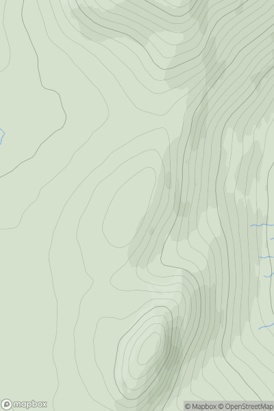 Thumbnail image for Cruban Mor showing contour plot for surrounding peak