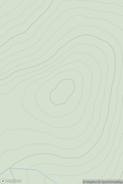Thumbnail image for An Sgarsoch Far East Top showing contour plot for surrounding peak