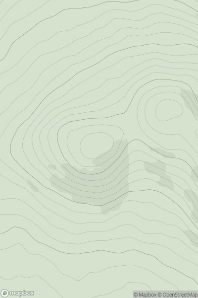 Thumbnail image for Blath Bhalg West Top showing contour plot for surrounding peak