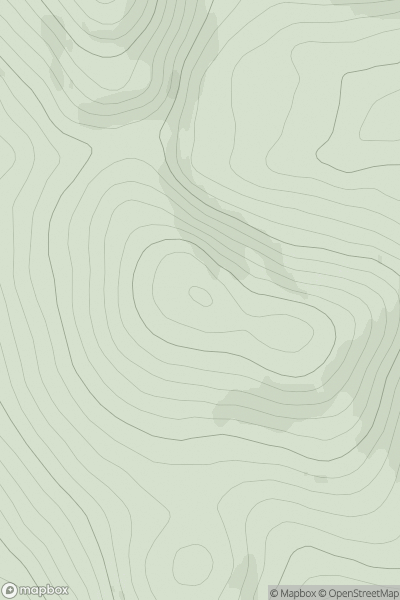 Thumbnail image for Lamh Dhearg showing contour plot for surrounding peak