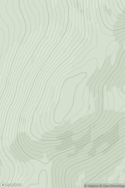 Thumbnail image for Carn Ait showing contour plot for surrounding peak