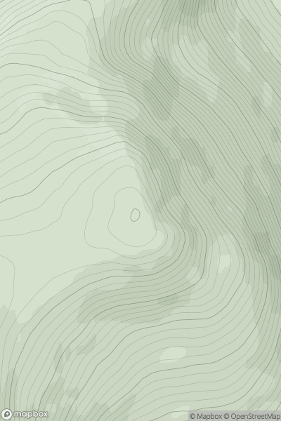 Thumbnail image for Cairn Broadlands showing contour plot for surrounding peak
