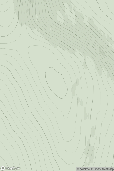 Thumbnail image for The High Tree showing contour plot for surrounding peak
