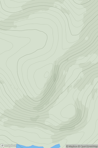 Thumbnail image for Over Craig showing contour plot for surrounding peak