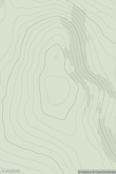 Thumbnail image for Cairn Gibbs showing contour plot for surrounding peak
