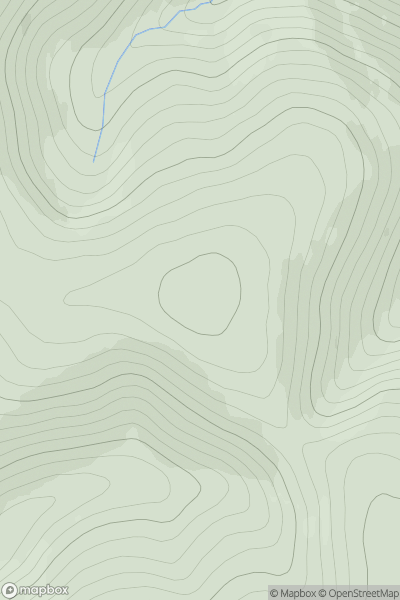 Thumbnail image for Cormaud showing contour plot for surrounding peak