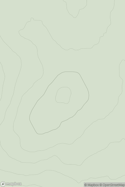 Thumbnail image for Carn nan Tri-tighearnan showing contour plot for surrounding peak