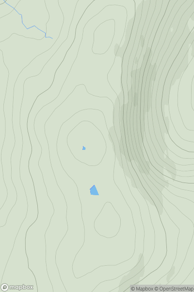 Thumbnail image for Pannanich Hill showing contour plot for surrounding peak