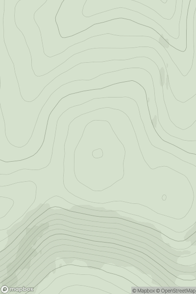 Thumbnail image for Sturdy Hill showing contour plot for surrounding peak