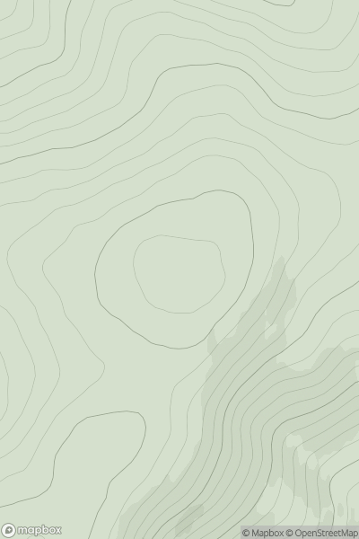 Thumbnail image for Hound Hillock showing contour plot for surrounding peak