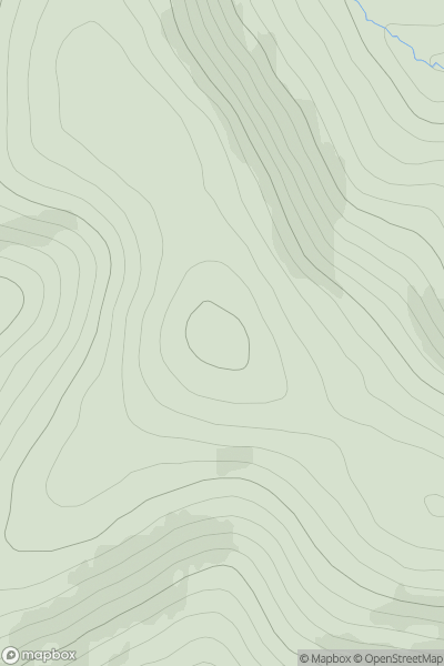 Thumbnail image for St Arnold's Seat showing contour plot for surrounding peak