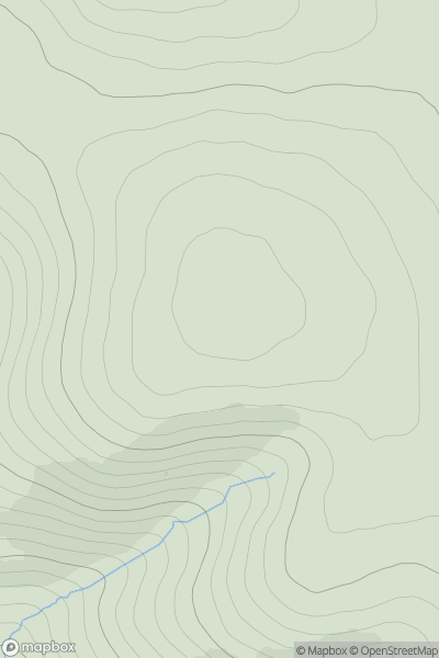Thumbnail image for Shank of Mondair showing contour plot for surrounding peak