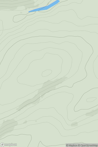 Thumbnail image for Deuchar Hill showing contour plot for surrounding peak