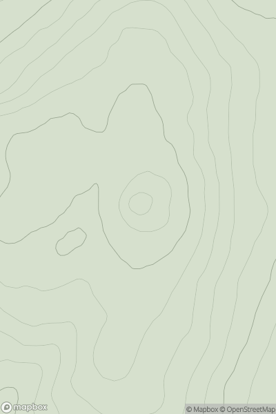Thumbnail image for Bruxie Hill showing contour plot for surrounding peak
