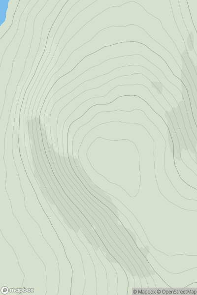 Thumbnail image for Craig Tiribeg showing contour plot for surrounding peak