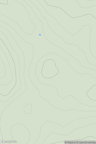 Thumbnail image for Bad nan Cuileag showing contour plot for surrounding peak