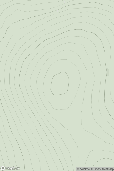 Thumbnail image for Carn na Farraidh North Top showing contour plot for surrounding peak