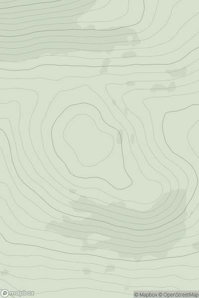 Thumbnail image for Little Elrick showing contour plot for surrounding peak