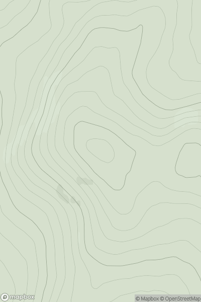 Thumbnail image for Knock of Lawsie showing contour plot for surrounding peak