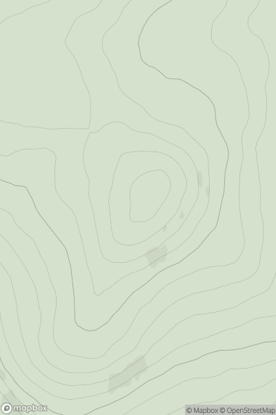 Thumbnail image for Black Hillock showing contour plot for surrounding peak