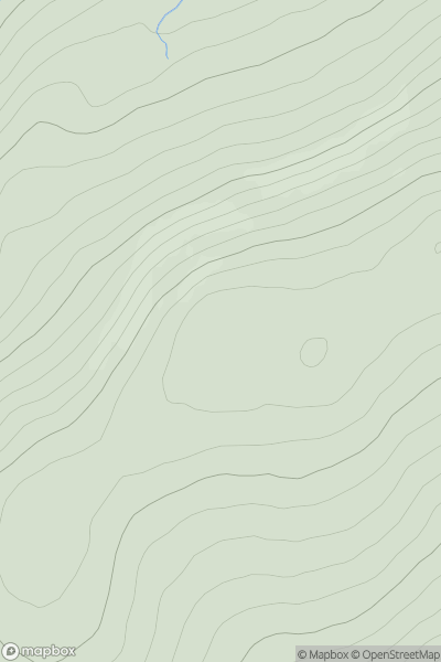 Thumbnail image for Tom an t-Suidhe Mhoir showing contour plot for surrounding peak