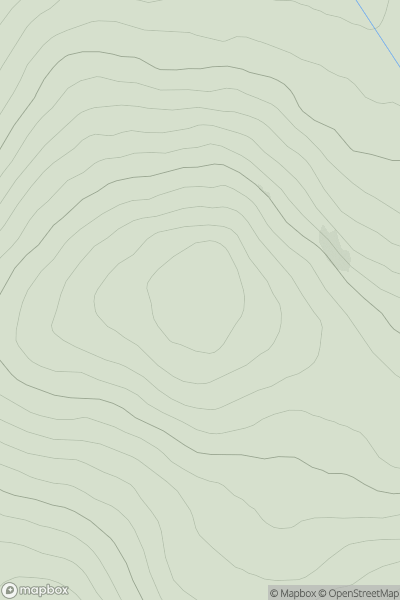 Thumbnail image for Meall a' Bhreacraibh showing contour plot for surrounding peak