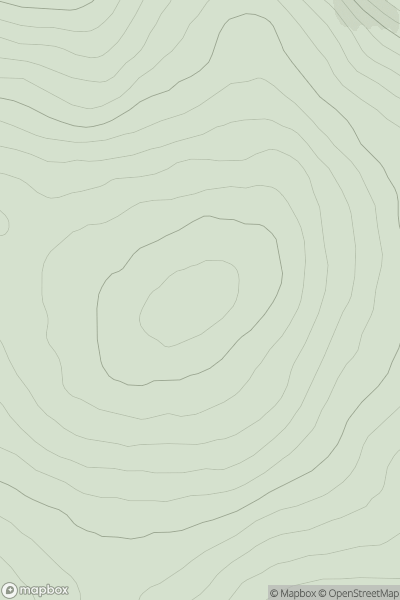 Thumbnail image for Roy's Hill showing contour plot for surrounding peak