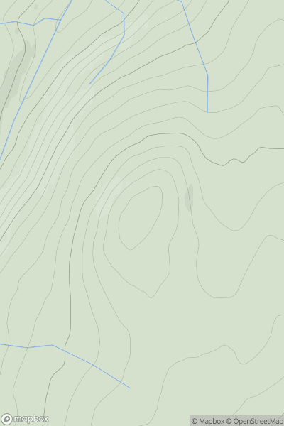 Thumbnail image for Fionn-tom Mor showing contour plot for surrounding peak