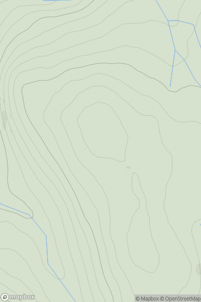 Thumbnail image for Carn Leacan Sleamhuinn showing contour plot for surrounding peak