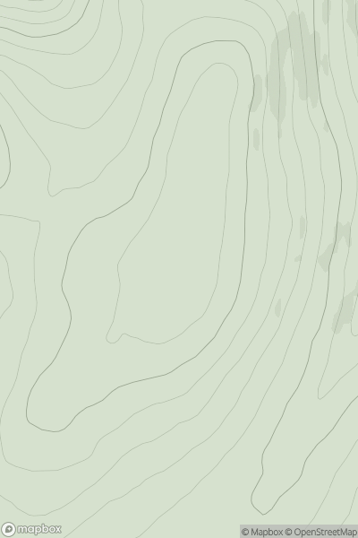 Thumbnail image for Carn nan Grainnseag showing contour plot for surrounding peak