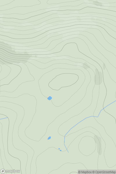 Thumbnail image for Carn Tubhainn showing contour plot for surrounding peak