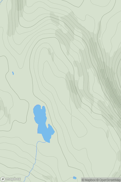 Thumbnail image for Craigellachie showing contour plot for surrounding peak