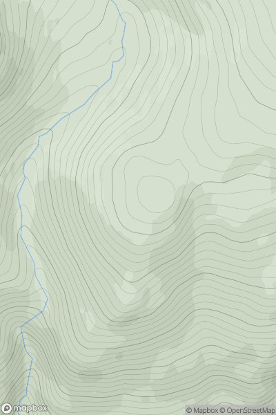 Thumbnail image for Leac Chorrach showing contour plot for surrounding peak