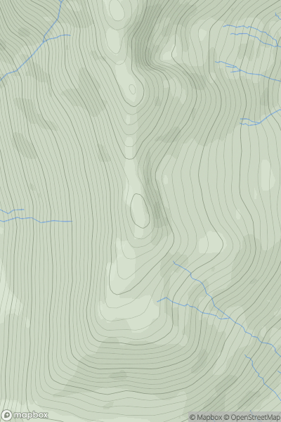 Thumbnail image for An Cnapach showing contour plot for surrounding peak