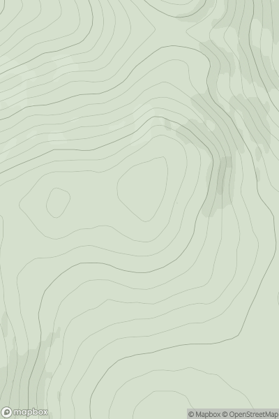 Thumbnail image for Doire Tana East Top showing contour plot for surrounding peak