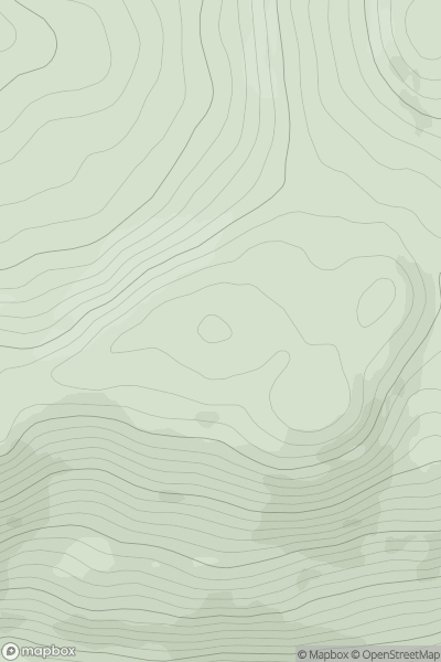 Thumbnail image for Corrachan Buidhe showing contour plot for surrounding peak