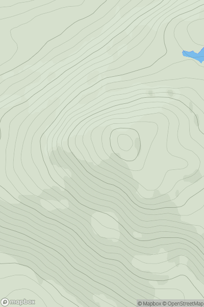 Thumbnail image for Sgurrachd Ire showing contour plot for surrounding peak