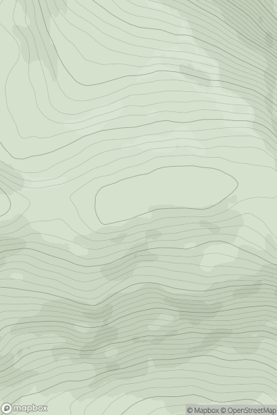 Thumbnail image for Sgurr Marcasaidh East Top showing contour plot for surrounding peak
