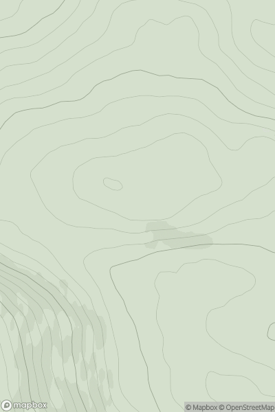 Thumbnail image for Carn Loch a' Choire Dhuibh showing contour plot for surrounding peak