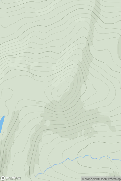 Thumbnail image for Cuirn Liatha showing contour plot for surrounding peak